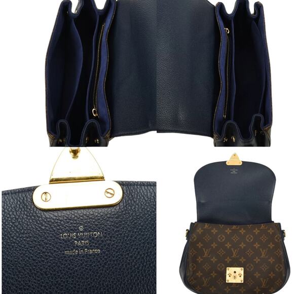 💎✨BEAUTIFUL✨💎Authentic Louis Vuitton Eden MM Monogram Navy Leather - Picture 7 of 9